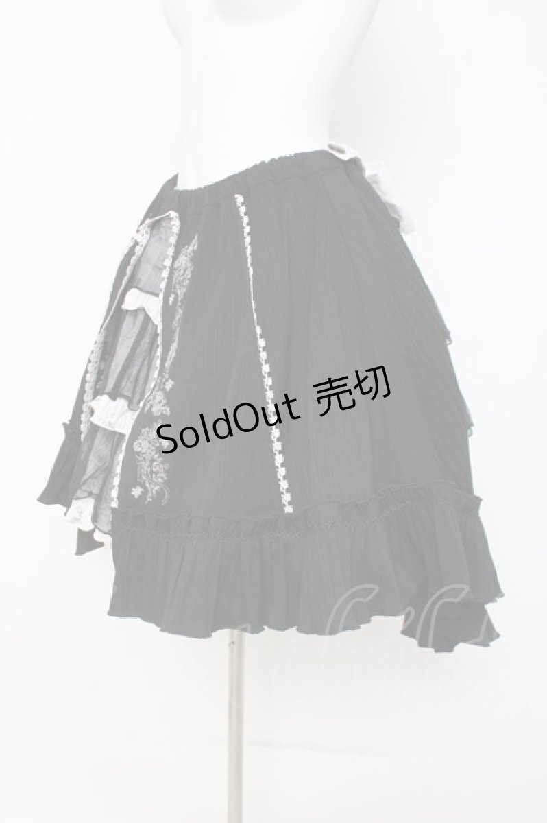 画像2: FRILL / 天使のレイヤードスカート  黒 Y-26-05-02-025-HN-SK-SZ-ZY (2)