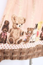 画像4: Emily Temple cute / チョコ＆ぬいぐるみワンピース  ピンク Y-26-05-02-029-ET-OP-SZ-ZY (4)