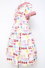 画像2: Emily Temple cute / pop'n candyワンピース  mix 白ベース Y-26-05-02-030-ET-OP-SZ-ZY (2)