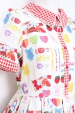 画像4: Emily Temple cute / pop'n candyワンピース  mix 白ベース Y-26-05-02-030-ET-OP-SZ-ZY (4)
