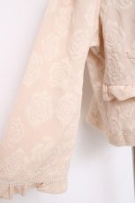 画像4: Eri Aino's collaboration / マノンローズ ジャケット 4L 生成り Y-26-05-02-005-PU-JA-SZ-ZY (4)