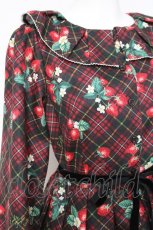 画像5: Emily Temple cute / Strawberry Tartanワンピース  黒 Y-26-05-02-036-ET-OP-SZ-ZY (5)