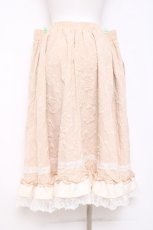 画像2: Eri Aino's collaboration / マノンローズ スカート 3L 生成り Y-26-05-02-006-PU-SK-SZ-ZY (2)