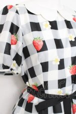 画像4: Emily Temple cute / ギンガムチェックBERRYワンピース M 黒 Y-26-05-02-040-ET-OP-SZ-ZY (4)