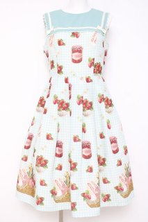 Melody BasKet / Strawberry picnicセーラー風ノースリーブワンピース