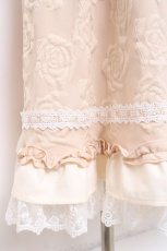 画像3: Eri Aino's collaboration / マノンローズ スカート 3L 生成り Y-26-05-02-006-PU-SK-SZ-ZY (3)