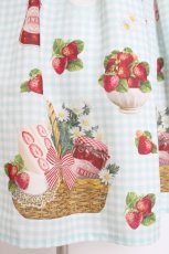 画像5: Melody BasKet / Strawberry picnicセーラー風ノースリーブワンピース M ミント Y-26-05-02-041-LO-OP-SZ-ZY (5)