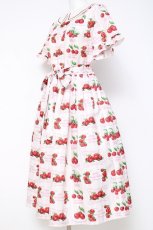画像2: Melody BasKet / Fresh Cherry襟付きワンピース L オフ Y-26-05-02-042-LO-OP-SZ-ZY (2)