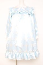 画像1: Nile Perch / ユニコーンptAラインワンピース  サックス Y-26-05-02-053-LO-OP-SZ-ZY (1)