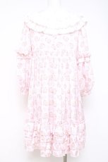画像2: Rose Marie seoir / Sanrios FRILL DOLL ワンピース  ピンク(マロン) Y-26-05-02-054-EL-OP-SZ-ZY (2)