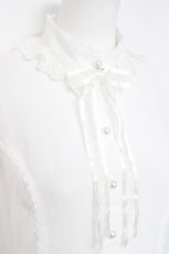 画像4: Angelic Pretty / シスターブラウス  ホワイト Y-26-05-02-009-AP-BL-SZ-ZY (4)