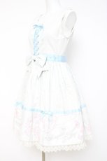 画像2: Angelic Pretty / コスメプリントジャンパースカート(2005)  サックス Y-26-05-02-011-AP-OP-SZ-ZY (2)