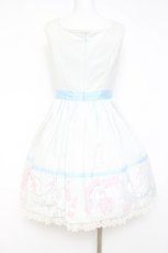 画像3: Angelic Pretty / コスメプリントジャンパースカート(2005)  サックス Y-26-05-02-011-AP-OP-SZ-ZY (3)