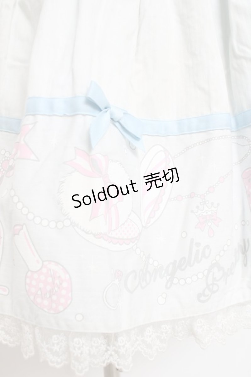 画像5: Angelic Pretty / コスメプリントジャンパースカート(2005)  サックス Y-26-05-02-011-AP-OP-SZ-ZY (5)