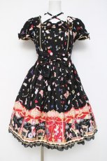 画像1: Angelic Pretty / Star Night Theaterワンピース  黒 Y-26-05-02-013-AP-OP-SZ-ZY (1)