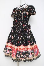 画像2: Angelic Pretty / Star Night Theaterワンピース  黒 Y-26-05-02-013-AP-OP-SZ-ZY (2)
