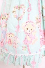 画像6: BABY,THE STARS SHINE BRIGHT / なかよしくみゃちゃんソフィージャンパースカート  ピスターシュ Y-26-05-02-016-BA-OP-SZ-ZY (6)