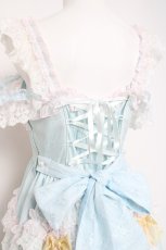 画像4: Angelic Pretty / ジェラートパーティフリルジャンパースカートSet  サックス Y-26-05-02-017-AP-OP-SZ-ZY (4)