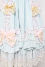 画像7: Angelic Pretty / ジェラートパーティフリルジャンパースカートSet  サックス Y-26-05-02-017-AP-OP-SZ-ZY (7)