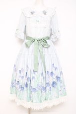 画像1: Nyanya / OSTARA'S TULIP ワンピース XL ブルー Y-26-05-02-019-EL-OP-SZ-ZY (1)