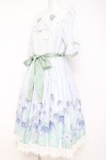 画像2: Nyanya / OSTARA'S TULIP ワンピース XL ブルー Y-26-05-02-019-EL-OP-SZ-ZY (2)