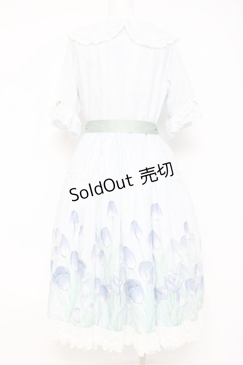 画像3: Nyanya / OSTARA'S TULIP ワンピース XL ブルー Y-26-05-02-019-EL-OP-SZ-ZY (3)