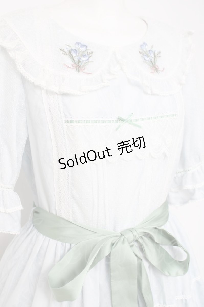 画像5: Nyanya / OSTARA'S TULIP ワンピース XL ブルー Y-26-05-02-019-EL-OP-SZ-ZY (5)