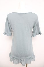 画像2: axes femme / フラワーレースTシャツ M グリーン Y-26-05-04-056-AX-TO-OW-ZY (2)