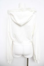 画像2: Ank Rouge / ビーズデザインショートパーカー  白 Y-26-05-04-083-CA-TO-SZ-ZY (2)