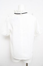 画像2: evelyn / ヨーク切り替えプルブラウス  シロ Y-26-05-04-088-LO-BL-OW-ZY (2)