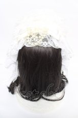 画像3: Triple fortune / レースボンネット  白 Y-26-05-04-010-EL-AC-SZ-ZY (3)