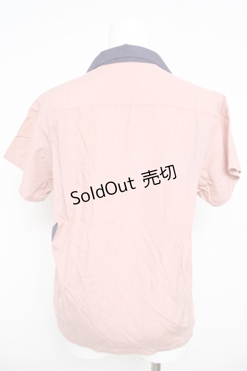画像2: MILKBOY / SHORT BOWLER SHIRTS  ピンク Y-26-05-04-109-MB-BL-OW-ZY (2)