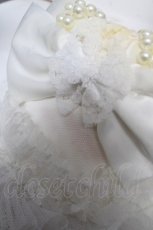 画像6: Triple fortune / レースボンネット  白 Y-26-05-04-010-EL-AC-SZ-ZY (6)