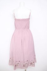 画像2: axes femme POETIQUE / カラー刺繍入り2wayスカート  ピンク Y-26-05-04-120-AX-SK-SZ-ZY (2)