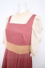 画像3: Maison de FLEUR Petite Robe canone / コトコト聴こえるワンピース M ピンク Y-26-05-04-154-LO-OP-OW-ZY (3)