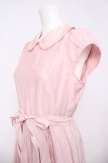 画像3: Jane Marple / 衿付きフレンチスリーブワンピース M ピンク Y-26-05-04-162-JM-OP-IG-ZY (3)