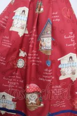 画像3: Emily Temple cute / Tick Tock Clockノースリーブワンピース M レッド Y-26-05-04-164-ET-OP-SZ-ZY (3)