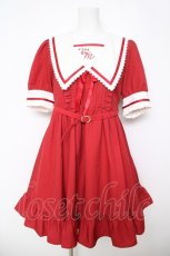 画像1: Dear My Love / マイメロディ学園ワンピース M 赤 Y-26-05-04-171-LO-OP-SZ-ZY (1)