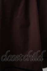 画像3: Amavel / BACKフリル バッスルサリバンスカート  ブラウン Y-26-05-04-188-CA-SK-SZ-ZY (3)