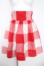 画像1: MILK / GINGHAMスカート  レッド Y-26-05-04-189-ML-SK-SZ-ZY (1)