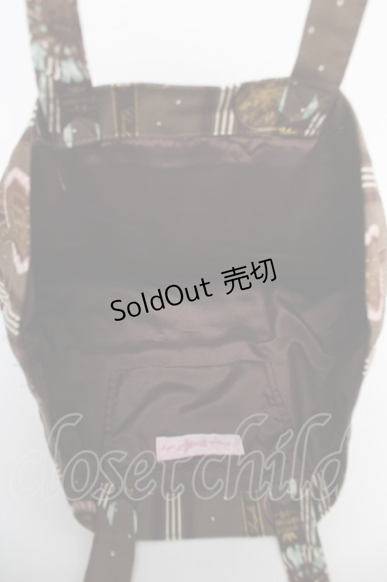 画像3: Angelic Pretty / Chocolate Rosetteエコトート  ブラウン Y-26-05-04-018-AP-BG-SZ-ZY (3)