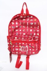 画像1: PINK HOUSE / LeSportsac × PINK HOUSE Pink House Favorites pt ROUTE SM BACKPACK  赤 Y-26-05-04-019-LO-BG-SZ-ZY (1)