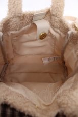 画像3: Maison de FLEUR / リボンベアショルダートートバック  ベージュ Y-26-05-04-021-LO-BG-SZ-ZY (3)