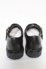 画像3: axes femme POETIQUE / バックルデザインシューズ L 黒 Y-26-05-04-026-AX-SH-SZ-ZY (3)
