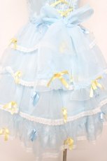 画像6: BABY,THE STARS SHINE BRIGHT / Eternal Ribbon Featheryジャンパースカート  サックス Y-26-05-05-047-BA-OP-SZ-ZY (6)
