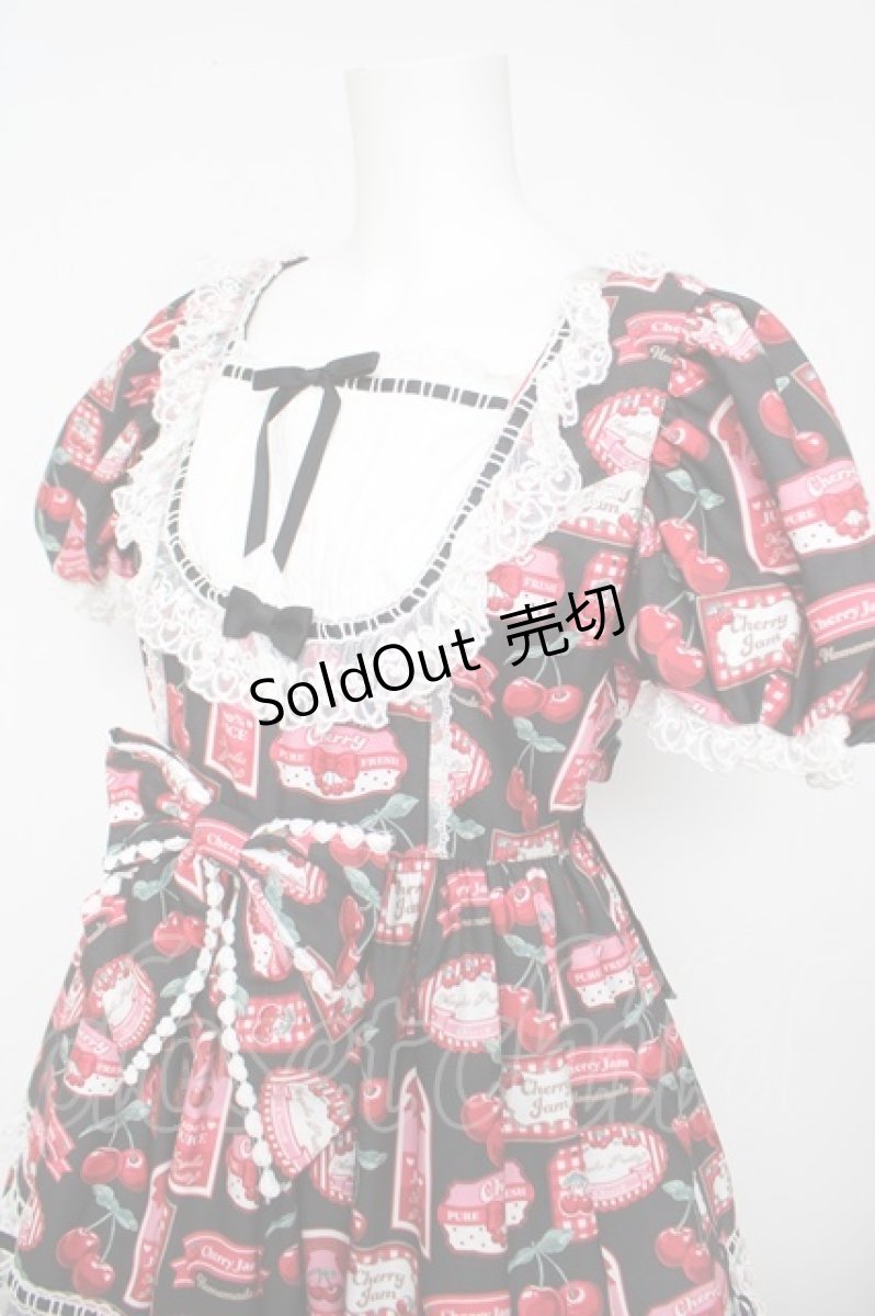 画像3: Angelic Pretty / Cherry Jam Labelワンピース  黒 Y-26-05-05-048-AP-OP-SZ-ZY (3)