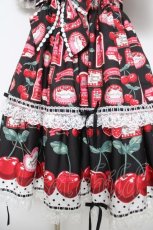 画像4: Angelic Pretty / Cherry Jam Labelワンピース  黒 Y-26-05-05-048-AP-OP-SZ-ZY (4)