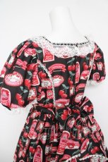 画像5: Angelic Pretty / Cherry Jam Labelワンピース  黒 Y-26-05-05-048-AP-OP-SZ-ZY (5)