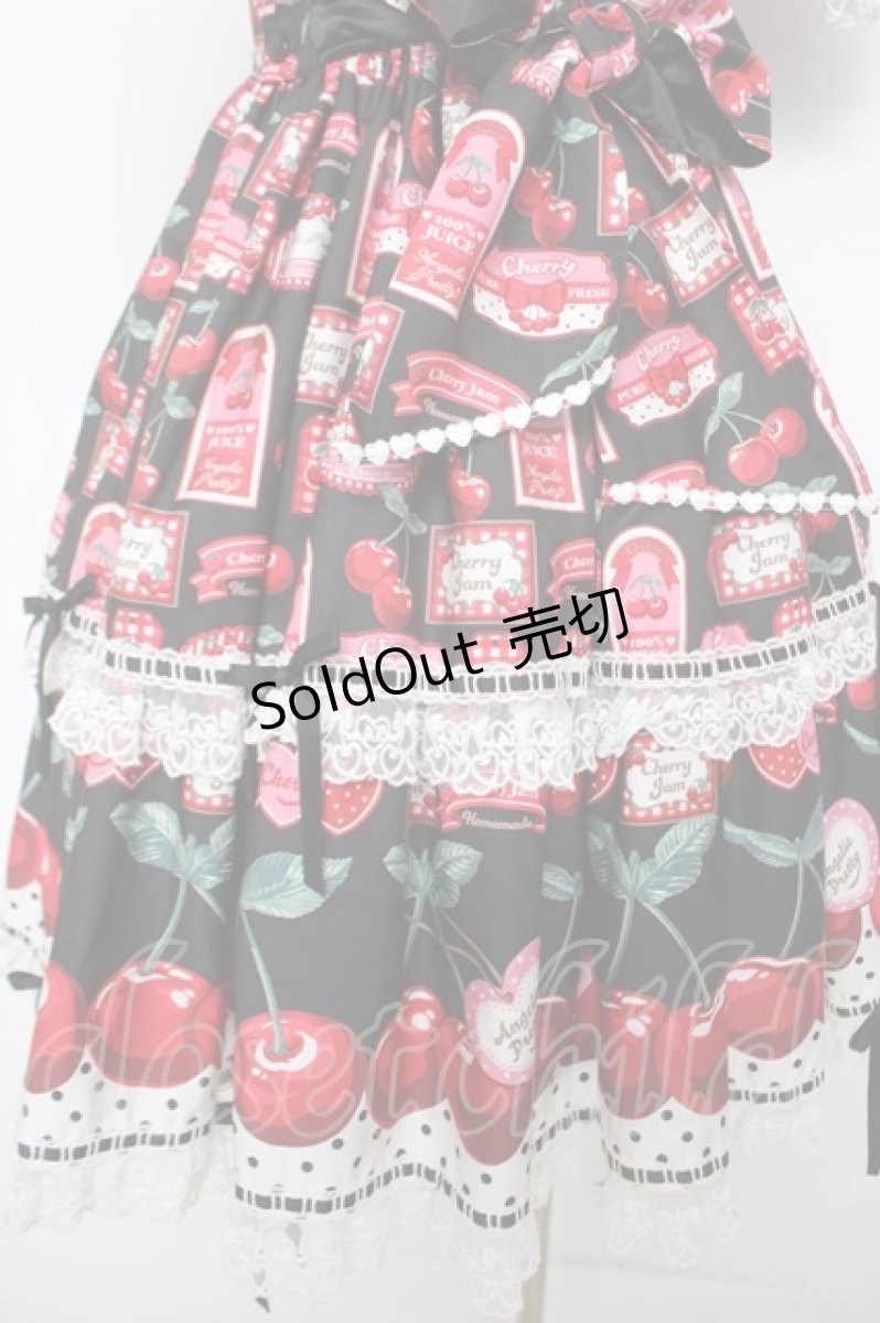 画像6: Angelic Pretty / Cherry Jam Labelワンピース  黒 Y-26-05-05-048-AP-OP-SZ-ZY (6)