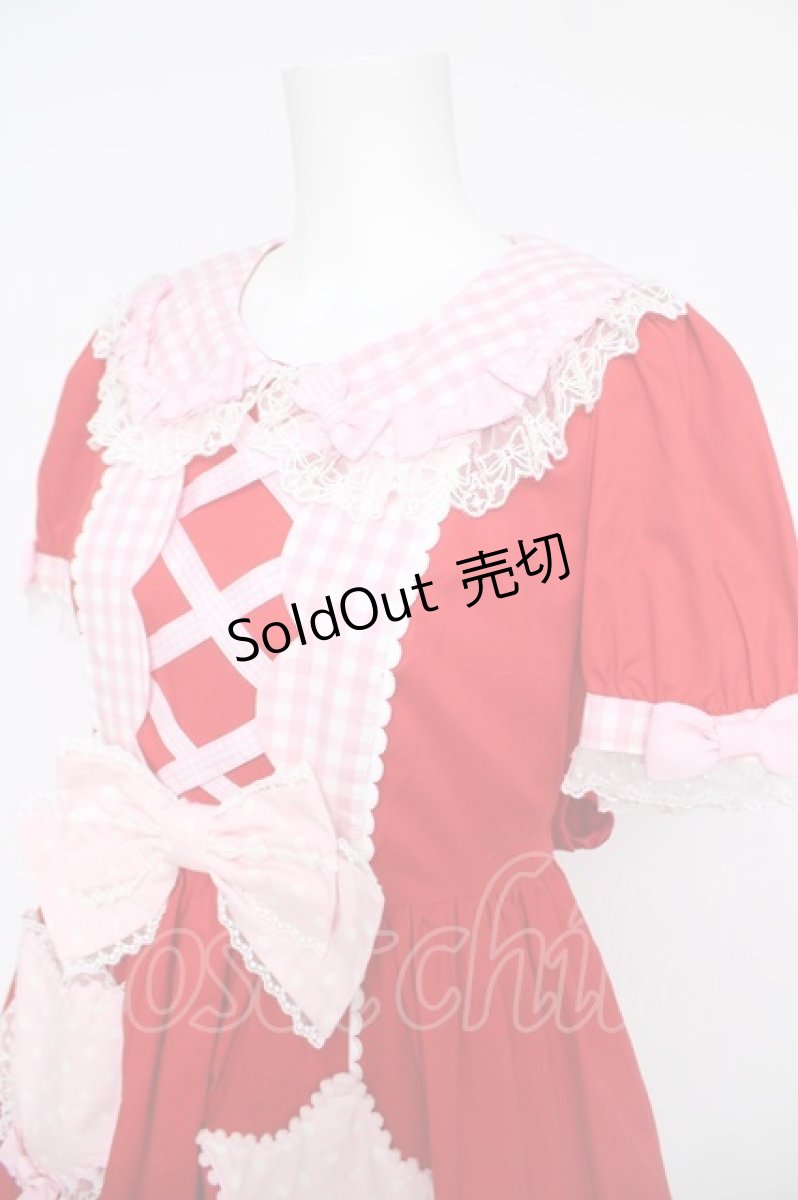 画像3: Angelic Pretty / 夢見るFantasic Balloonワンピース  赤 Y-26-05-05-049-AP-OP-SZ-ZY (3)